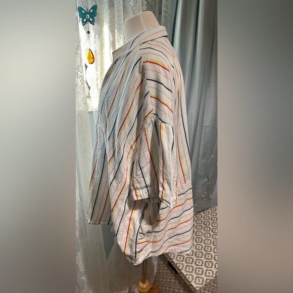 Love Ellen DeGeneres design, pullover striped top, 3X - Picture 6 of 7